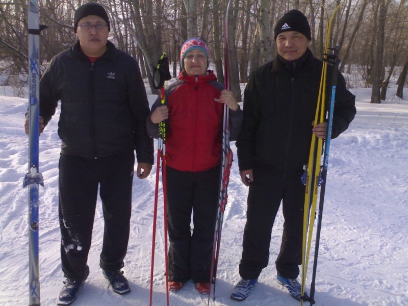 соревнования по лыжным гонкам среди учителей