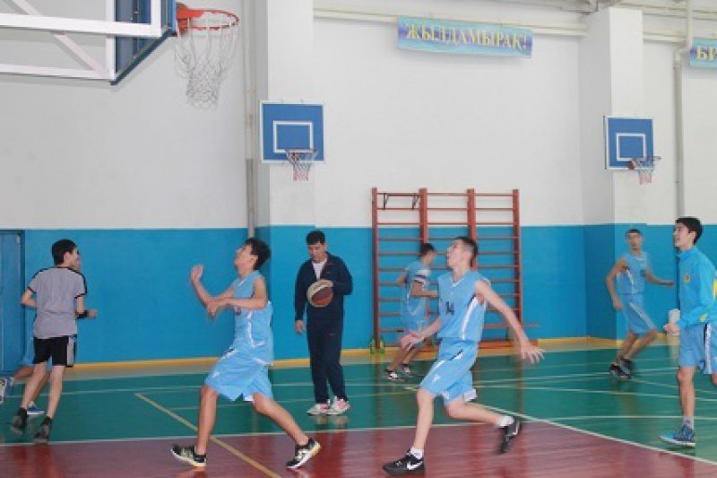 Баскетболдан 45 – спартакиадасына арналған оқушылар арасындағы қалалық жарыс