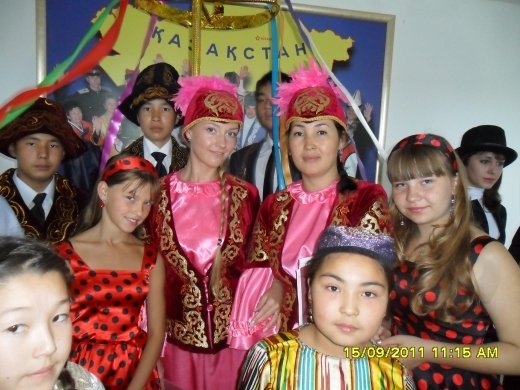 Фестиваль народов  Казахстана в нашей школе.