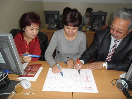 Разноуровневое обучение казахскому языку на основе международного стандарта.