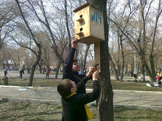 «Экологический марафон» школьников Павлодара