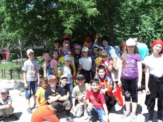 В школе № 15 действует оздоровительный летний лагерь 