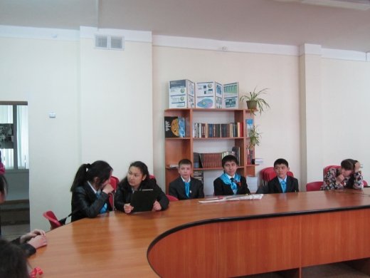Заседание совета старшеклассников