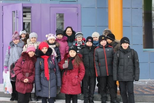 16 января учащиеся 5 Б класса (классный руководитель Колыбаева Г.М. практиканты Ашимова А.Н.и Карташова Я.С.) посетили  кинотеатр «Иртыш».