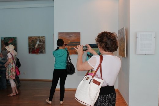 Посещение Павлодарского областного художественного музея