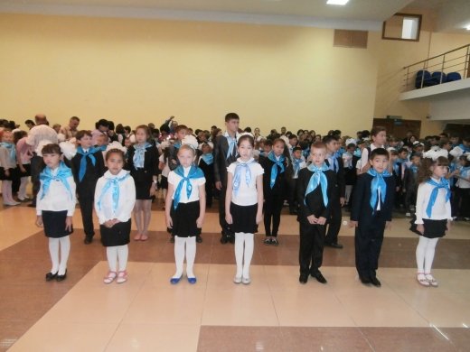 Учащиеся школ города Павлодара вступили в ряды Республиканской Детско-юношеской организации «ЖасҰлан»