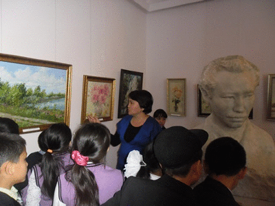3 «А», 3 «Б» и 5 «А» классов посетили художественный музей.