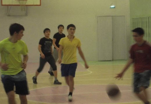 Прошла товарищеская встреча по баскетболу с учащимися школы №11