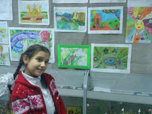 открытие областной выставки детского творчества 