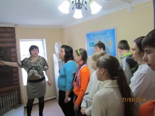6 сынып оқушылары Майра Шамсутдинова атындағы мұражайға барды.