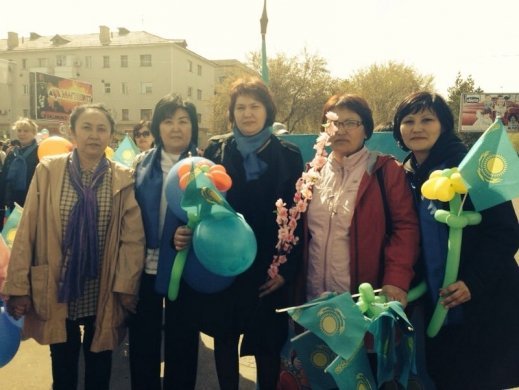 Коллектив СОСШПА№7 принял активное участие в праздничном шествии, посвященное Дню единства народа Казахстана.