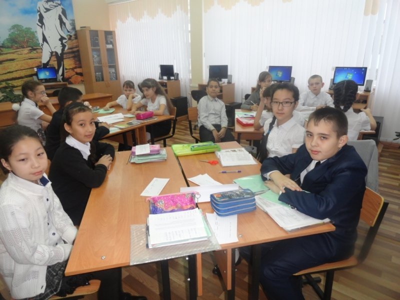 Открытые уроки учителей казахского языка