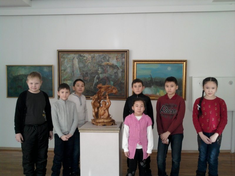 Экскурсия в Павлодарской художественный музей.