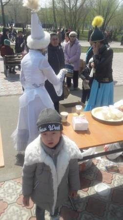 Празднование Дня единства народа Казахстана и Наурыз мейрамы