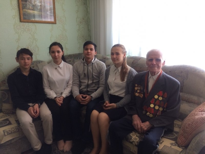 Посещение на дому ветеранов Великой Отечественной войны