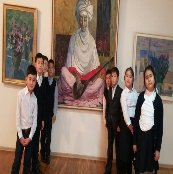 4 сынып оқушылары Павлодар облыстық көркемсурет музейіне саяхат жасады.