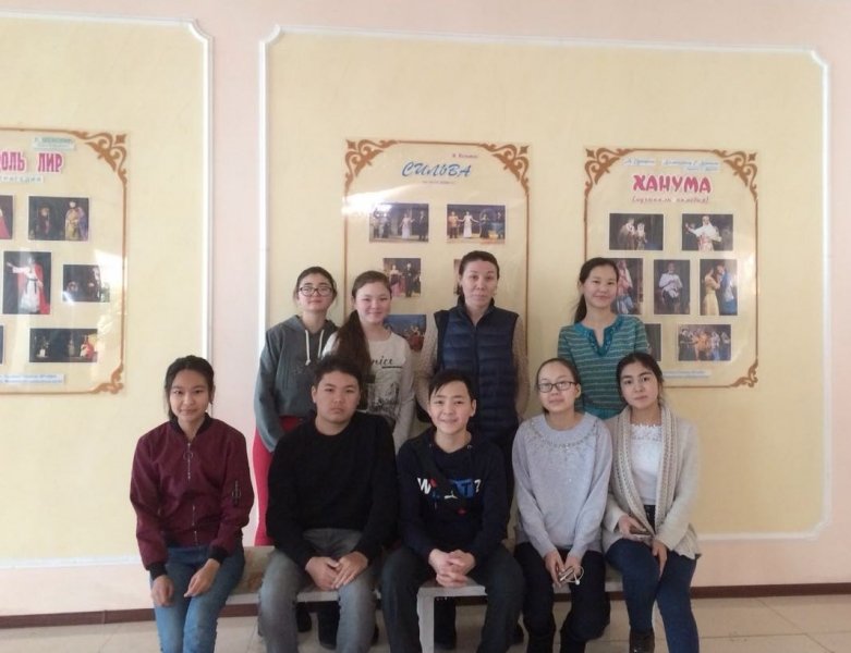 Учащиеся 7-9 классов посетили драм театр им. Ж.Аймаутова