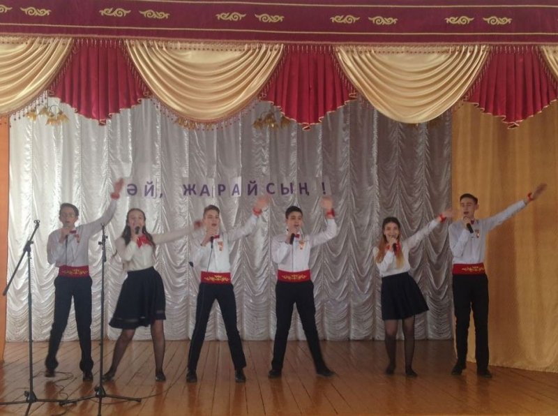 Команда СОШ №7 «Болашақ» прошла в финал городского конкурса «Әй, жарайсың!»