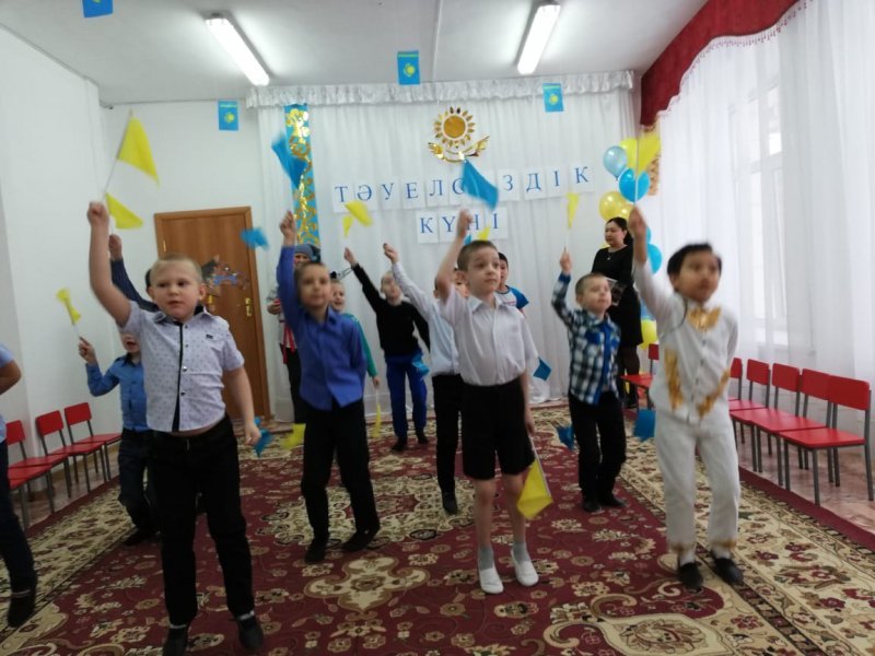 День независимости Казахстана — главный национальный праздник Республики Казахстан, отмечают дети детского сада № 52