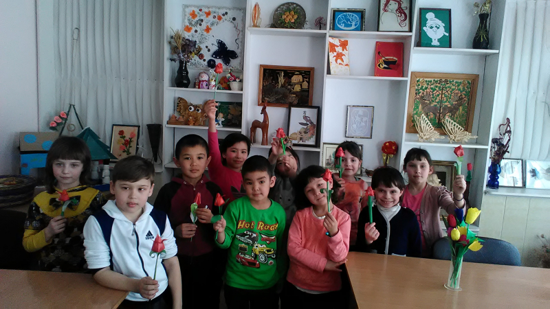 Мастер-класс «Казахстан – Родина тюльпанов»