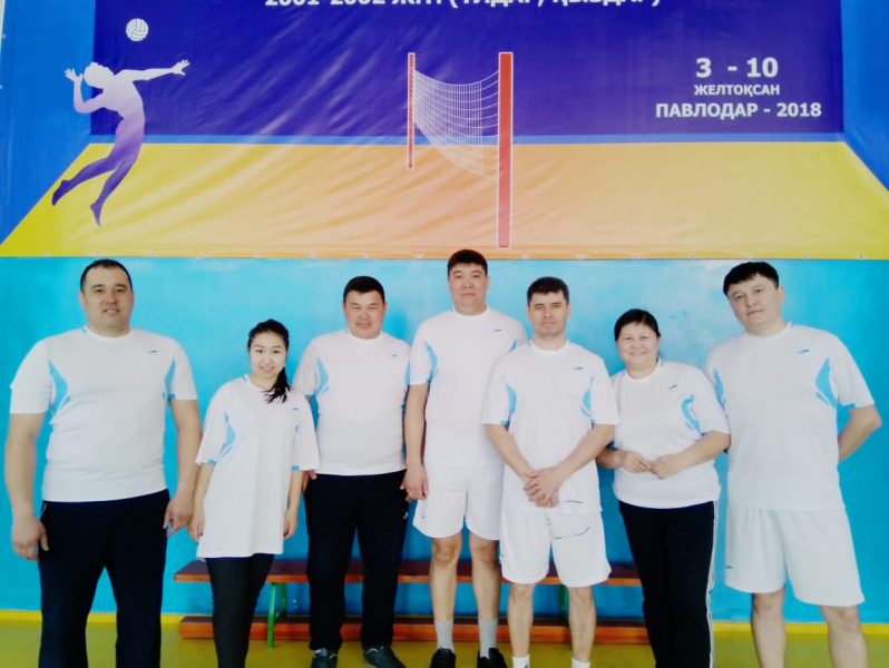 Павлодар қаласының № 2 жалпы орта білім беру мектебінің волейбол командасы