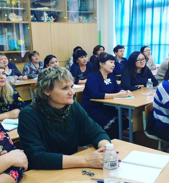 29 октября 2019 года заведующей кафедрой инновационного образования и информационных технологий Ахметниязовой А.Ж. был проведен семинар по инклюзивному образованию в СОШ №5 г. Павлодара.