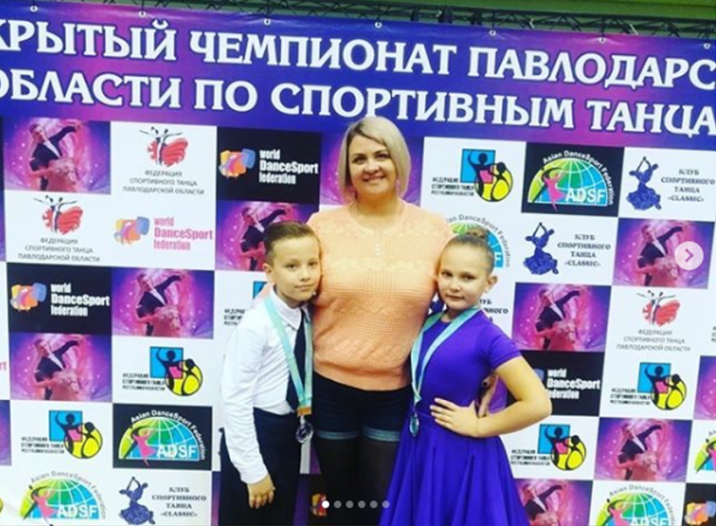 В Павлодаре прошёл Чемпионат Павлодарской области по спортивным танцам. Ученица 2