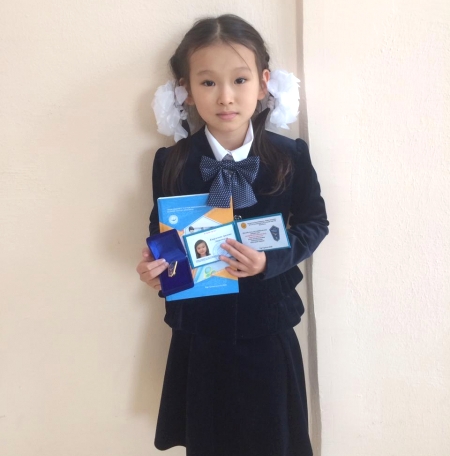 Обладатели знака «100 лучших одаренных детей Республики Казахстан»