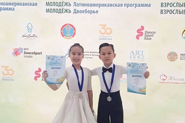 Юные танцоры вошли в тройку лучших в Казахстане