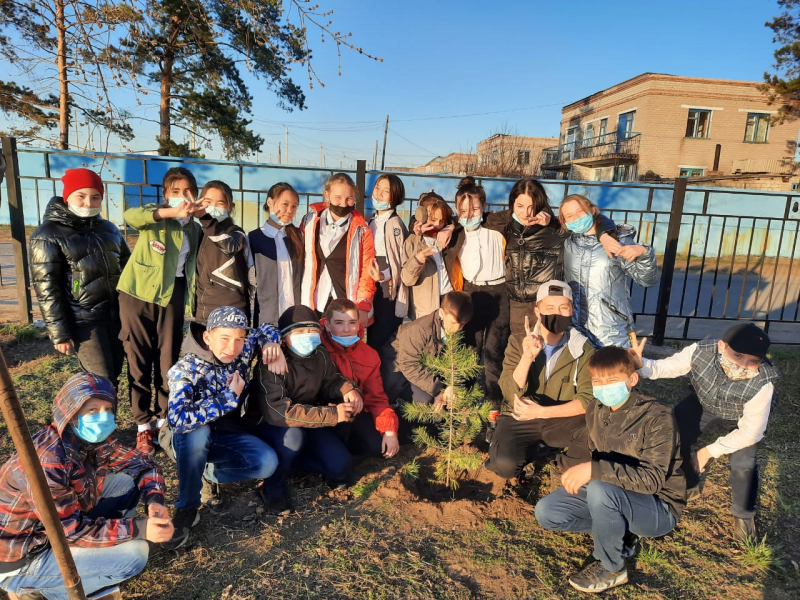 Учащиеся 6Д класса приняли участие в экологической акции 