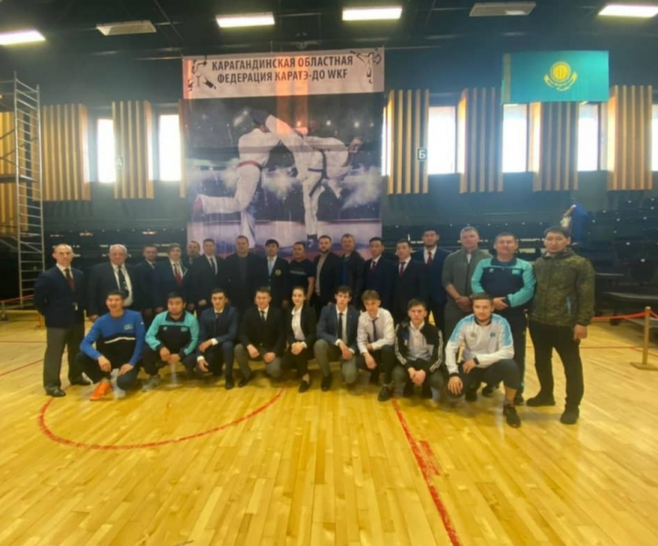 Бронзовые призеры открытого турнира по каратэ-до WKF «Karaganda Open»