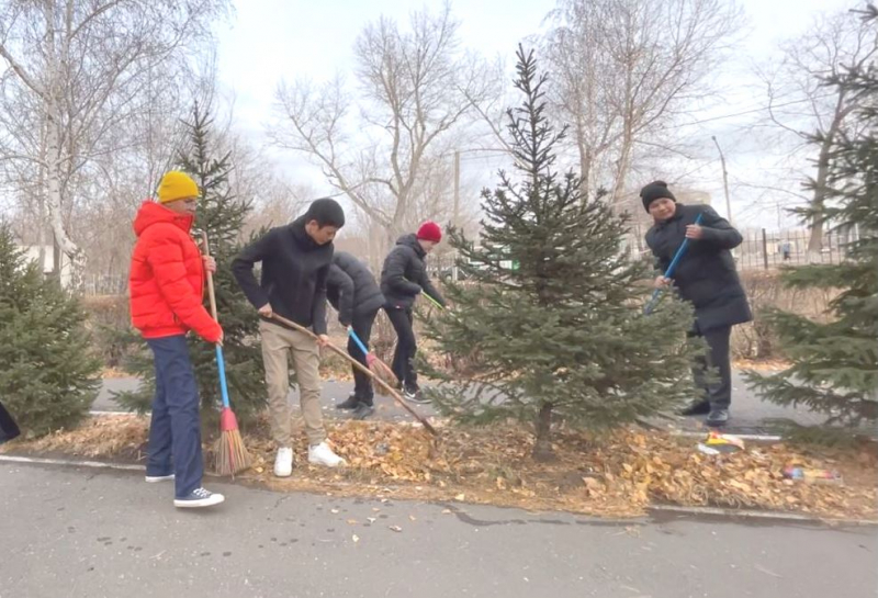 Павлодарские школьники за чистоту окружающей среды