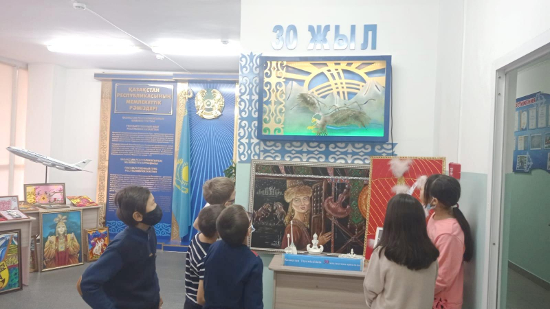Выставка-панорама к 30-летию независимости Казахстана