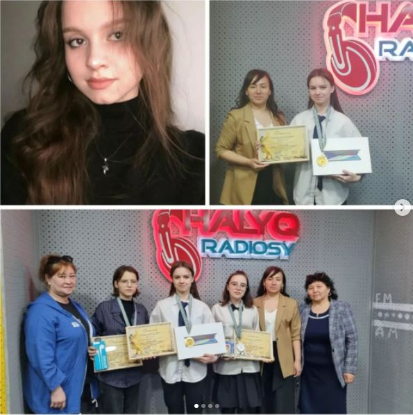 Валерия Решетникова из 9 «Б» класса нашей школы приняла участие в городском конкурсе 