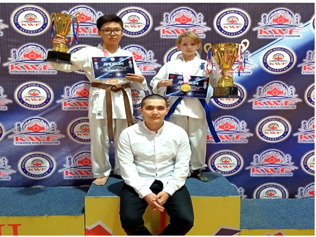 Юная каратистка завоевала Кубок Республики