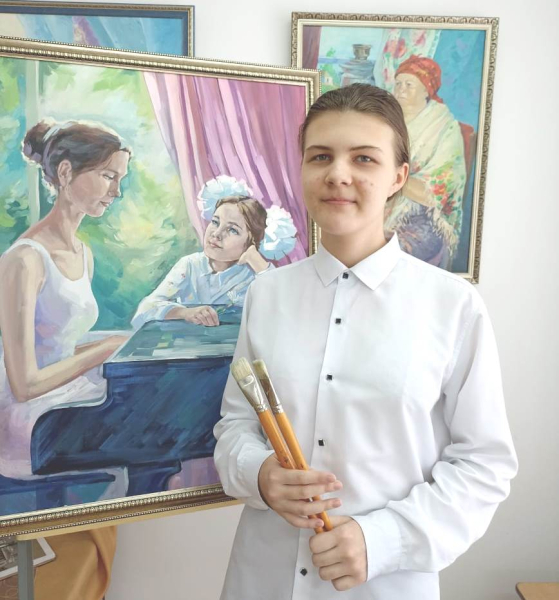 Работы юных павлодарских художников представлены в Чехии