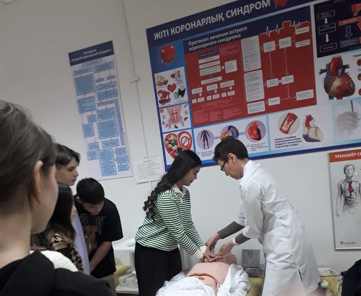 Павлодар жоғары медициналық колледжіне экскурсия