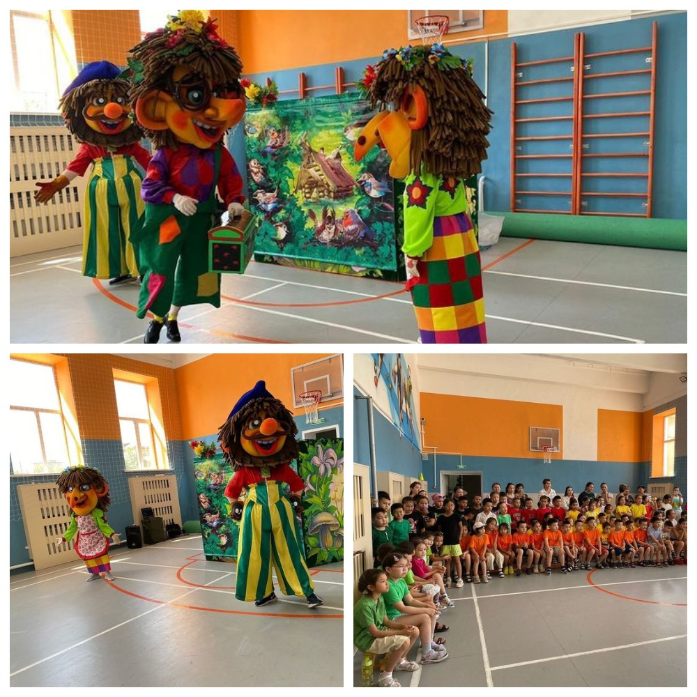 Сегодня, 7 июня, в нашу школу пришли актеры «кукольного театра», подарили детям впечатления с программой 