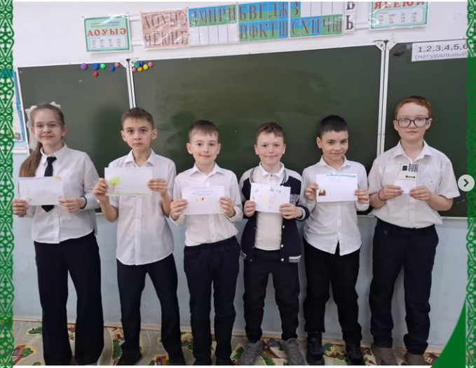 7 сәуірде 4 “А” сыныбында “Денсаулықты сақтау бағытындағы білім беру” тақырыбында сынып сағаты өткізілді. Мақсаты – оқушылардың білім алу және тәрбиелену барысында олардың денсаулығын сақтауға бағытталған көзқарасты қалыптастыру.