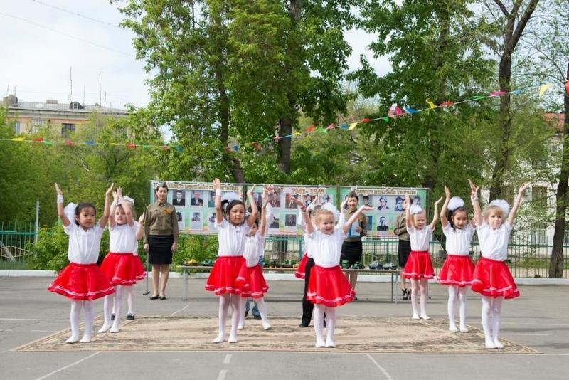 Празднование Дня Победы в дошкольных организациях города!