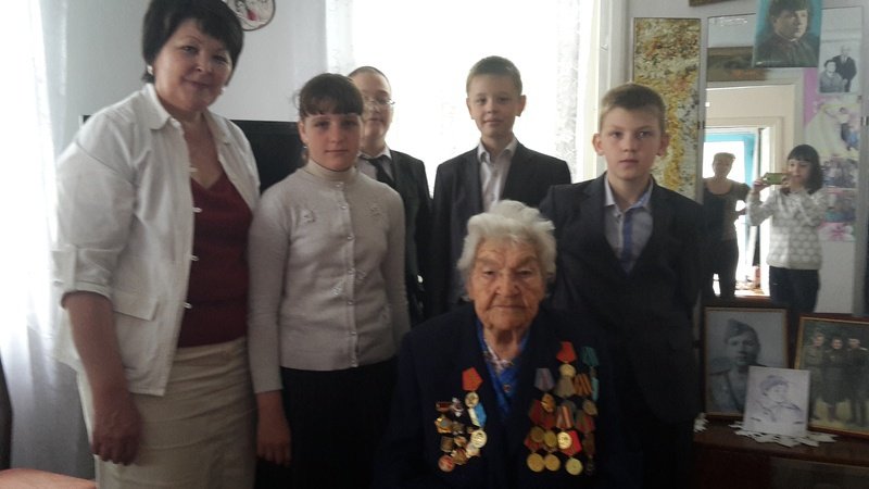 Посещение ветеранов Великой Отечественной войны
