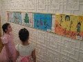 В детском саду открылась выставка рисунков совместного творчества детей, педагогов и родителей 